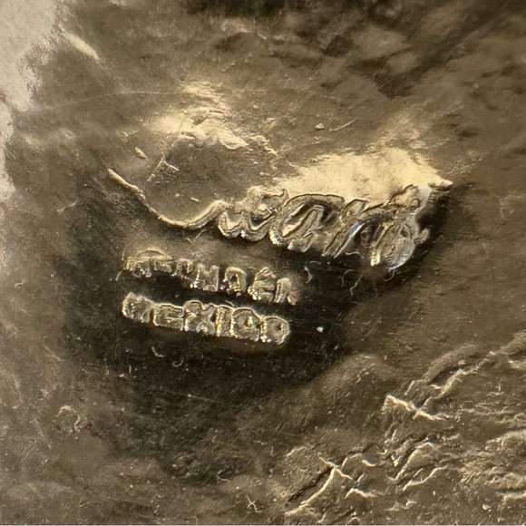 Vintage Luciano Style Mixed Metal Handbag with Rope Straps - Picture 5 of 13